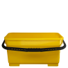 Seau rectangulaire 22L + Support pour raclette et mouilleur