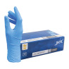 Gants nitrile non poudré bleu