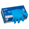 Gants nitrile non poudré bleu