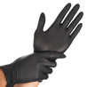 Gants nitrile noir BLACK sans poudre