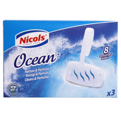 Blocs wc parfum OCEAN 3 x 40 gr