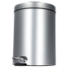 Poubelle métal 5L (INOX ou METAL BLANC)