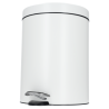 Poubelle métal 5L (INOX ou METAL BLANC)