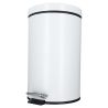 Poubelle métal 12L (INOX ou METAL BLANC)