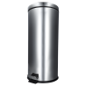 Poubelle métal 30L ( INOX ou METAL BLANC)