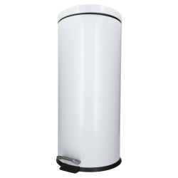 Poubelle métal 30L ( INOX ou METAL BLANC)