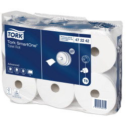 Rouleaux papier toilette TORK SmartOne pour distributeur TORK T8