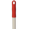 Manche fibre de verre alimentaire 140 cm rouge