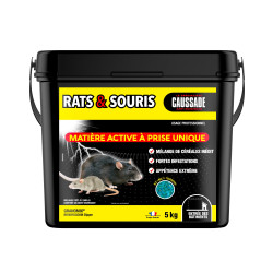 Souricide raticide céréales Caussade 5 kg