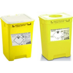 Fut DASRI polypropylène 50 L Jaune