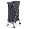 Chariot Collecteur de Linge en X Compact