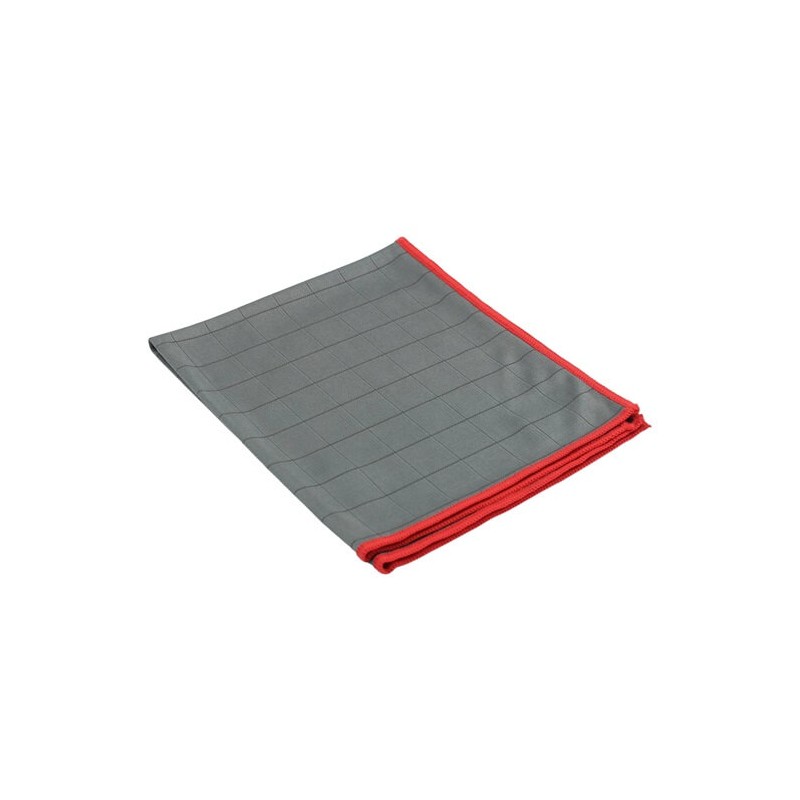 Lavette microfibre professionnelle carbone 40 x 50