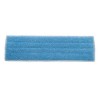 frange microfibre bleue