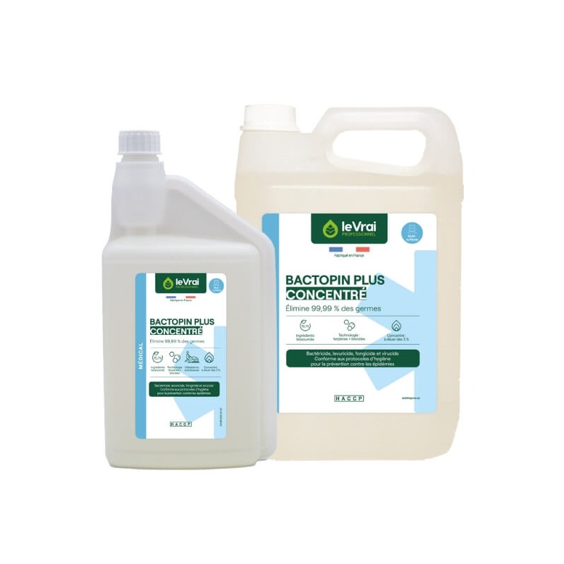 Désinfectant médical BACTOPIN PLUS concentré – Usage professionnel Désinfectant médical BACTOPIN PLUS concentré – Usage professionnel