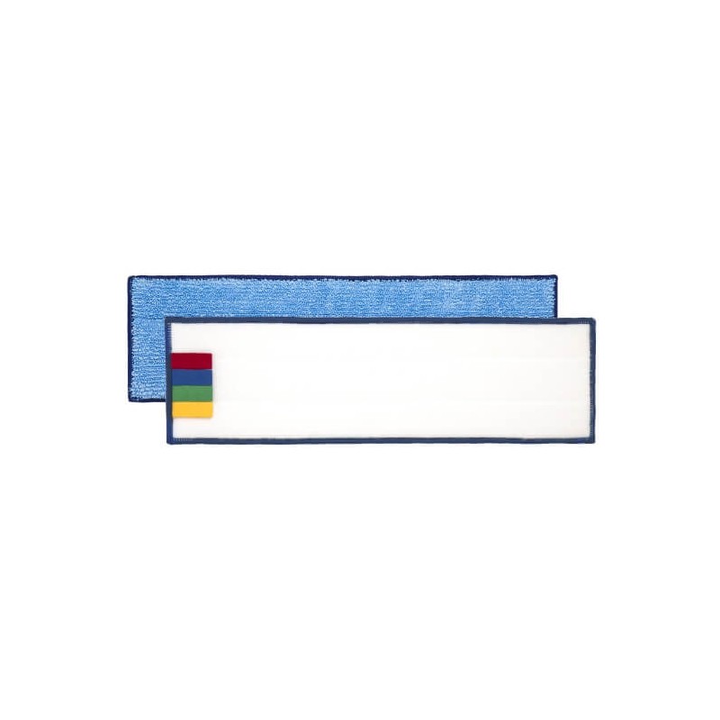 Frange microfibre 40 cm classique avec fixation velcro