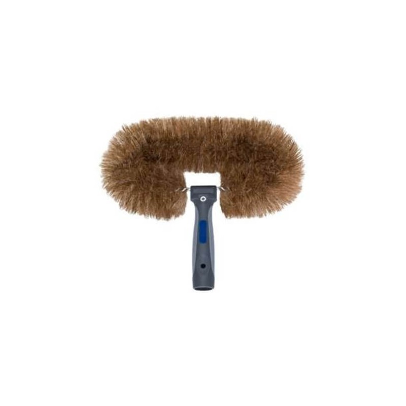 Tête de loup ovale professionnelle avec poils mixtes Tête de loup ovale professionnelle avec poils mixtes