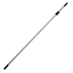 Perche télescopique aluminium 2 x 1,25 m verrouillage sécurisé