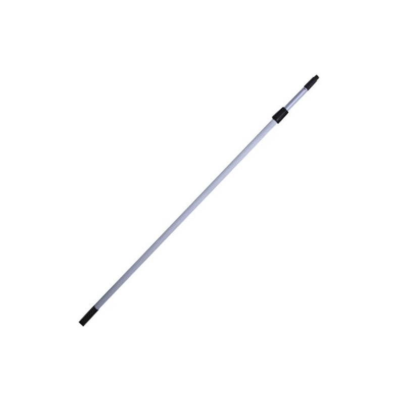 Perche télescopique aluminium 2 x 1,25 m verrouillage sécurisé Perche télescopique aluminium 2 x 1,25 m verrouillage sécurisé