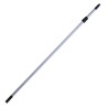 Perche télescopique aluminium 2 x 1,25 m verrouillage sécurisé