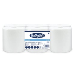 Papier toilette à dévidage central 450 feuilles 2 plis Ecolabel