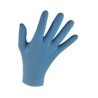 Gants nitrile non poudré bleu (lot de 200) — vue 1