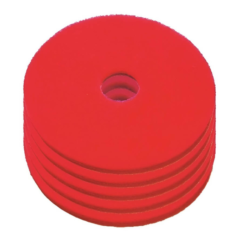 Disque de nettoyage rouge D356 autolaveuse et monobrosse Numatic (x 5 unités)