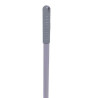 Manche aluminium 1.40m Ø22mm Gris Pas de vis français — vue 1