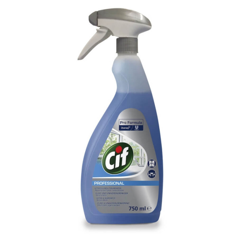 Cif professional vitres et surfaces 750ml