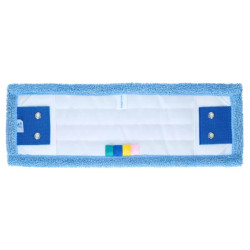 Frange microfibre bleue 40 cm