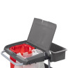 Couvercle Ideatop gris sans porte document — vue 1