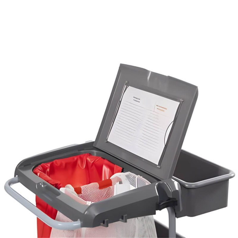Couvercle Ideatop gris avec porte document