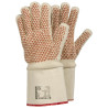 Gant de protection chaleur coton à picots nitrile 250 °C — vue 1