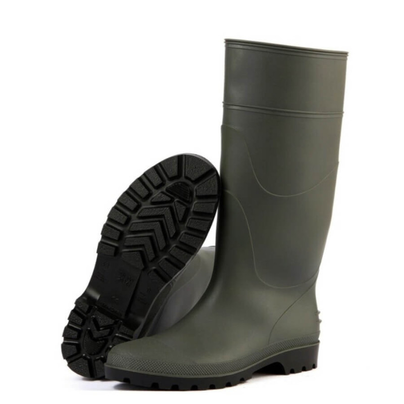 Botte agroalimentaire verte PVC imperméable