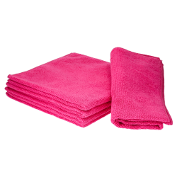 Chiffon microfibre 38 x 38 cm rose