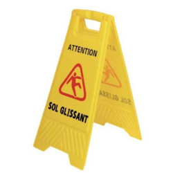Panneau sol glissant