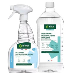 Nettoyant médical destructeur d’odeur 750ml à 5L Le Vrai