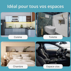 Neutralisant d'odeur JEDOR : cuisine, toilettes, chambre et espaces clos