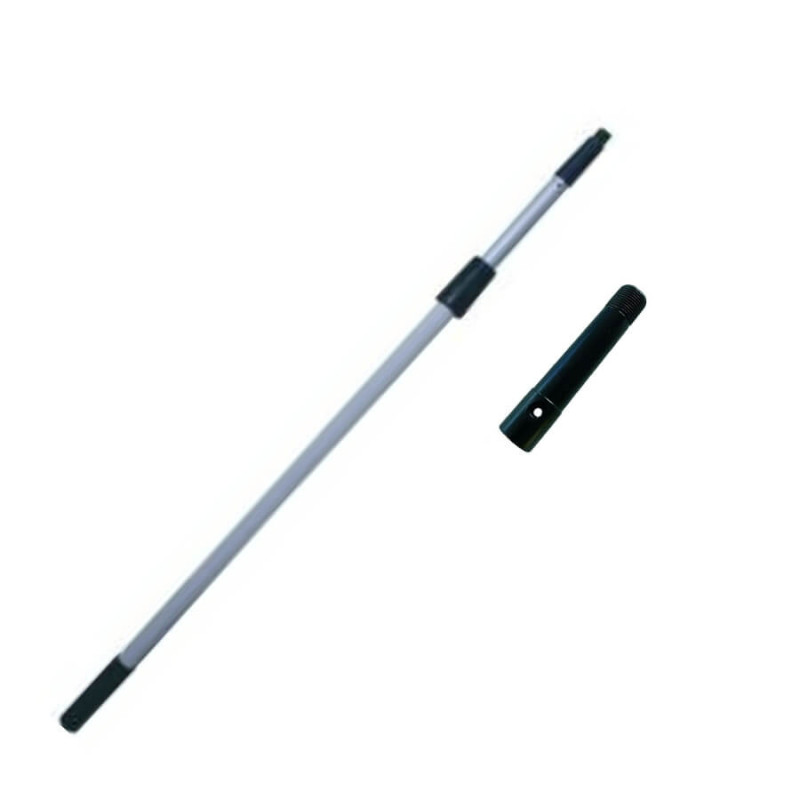 Perche télescopique courte 1,20 m en aluminium deux brins - Guialto
