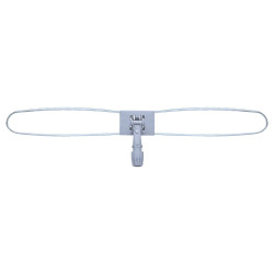 Ensemble de lavage à plat 80 cm : armature 80 cm pour frange à plat