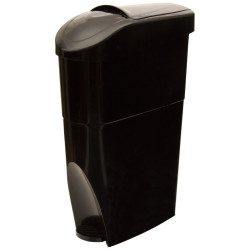 Poubelle hygiène féminine Serena 20 L noire