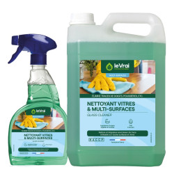 Nettoyant vitres et multi-surfaces 750 ml, 5 L ou 1000 L