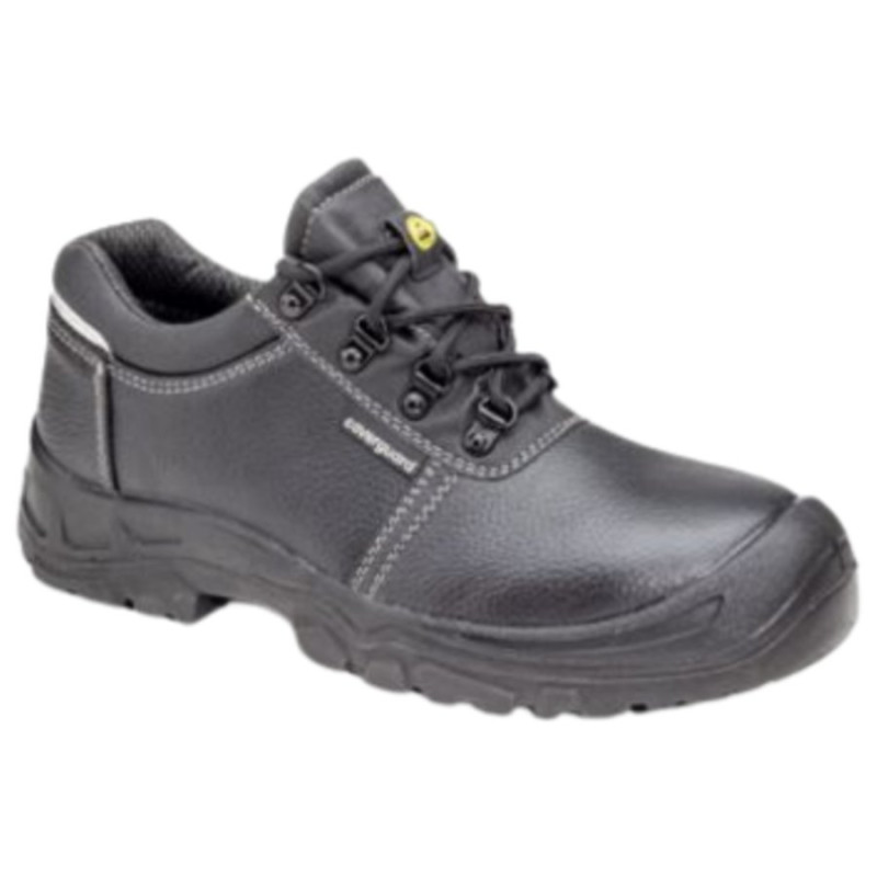 Chaussure de sécurité basse S3 cuir hydrofuge noire