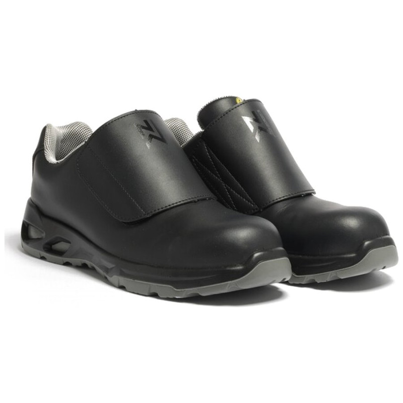 Mocassin de sécurité NLOCK noir serrage à molette
