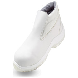Mocassin montant de sécurité blanc S2 composite