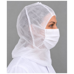 Cagoule heaume jetable, autre vue